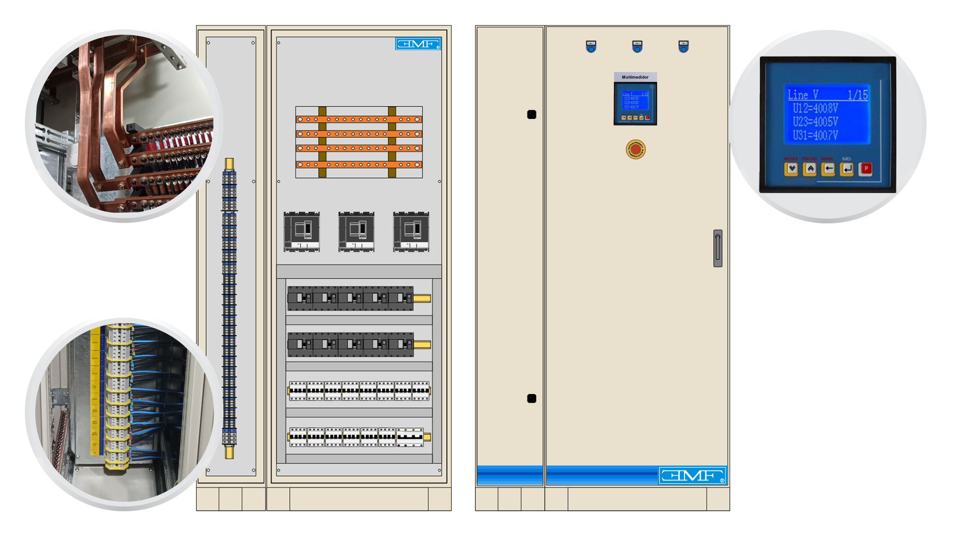 2023 EMF TD S Selector Tablero de Distribución